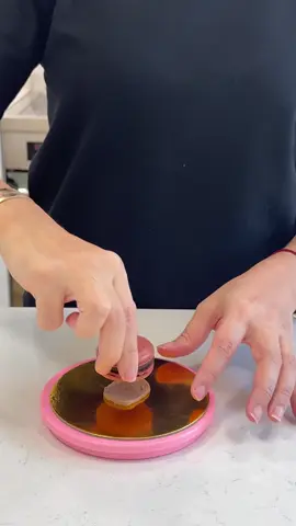 Let’s make the smallest macarons cake #minicake #minifood 