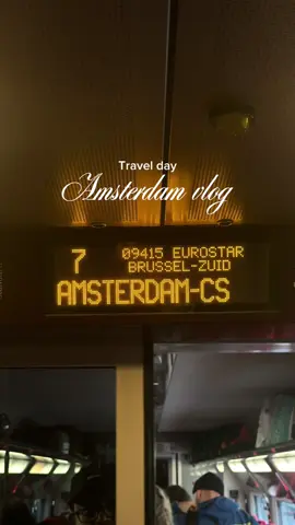 felt so good to be back in amsterdam after 3 years and especially good to reunite with one of my favorite people/mentors/friends-turned-family 🥹  #amsterdam #amsterdamvlog #travelvlog #reunion #travelwithme #paristoamsterdam #eurostar 