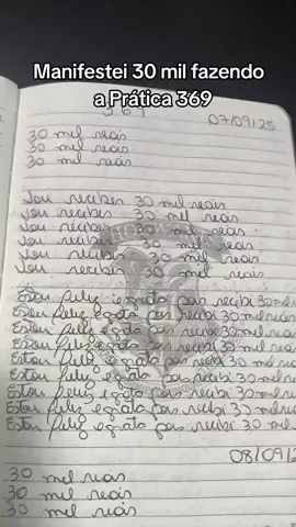 Como fazer a prática 369? Técnica 369 lei da Atração 🧲. Manifestei dinheiro fazendo a prática 369. #manifest #dinheiro #leidaatração #369 #hooponoponomagico 