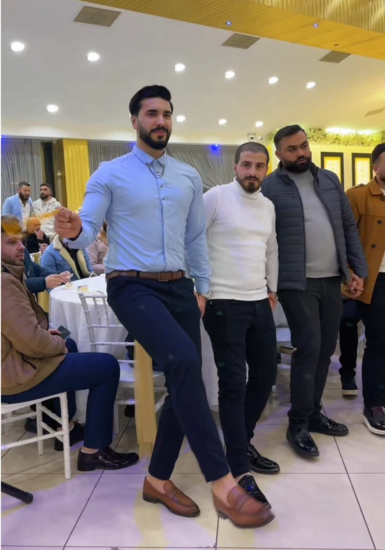 دبكة عالخفيف🔥🩵🖤#كامل_الاسعد #kamil_elalevi #المانيا🇩🇪 #دبكة 
