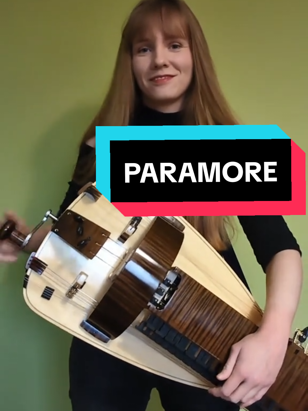 Paramore - Misery Business played on a #hurdygurdy 🖤 #drehleier #paramore #rock #fyp