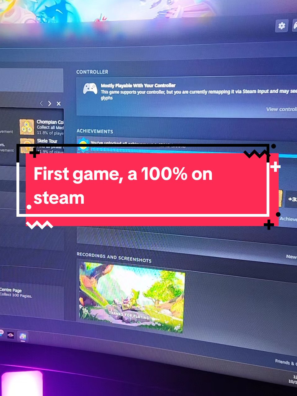 I did a thing. #fyp #steam #yookareplaylee 