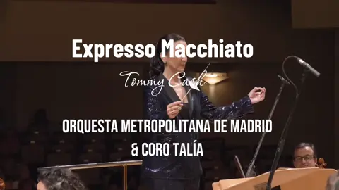Covers Curiosos - Expresso Macchiato de Tommy Cash interpretado por la Orquesta Metropolitana de Madrid y el Coro Talía #tommycash #expressomacchiato #orquestametropolitanademadrid #corotalia #coverstiktok 