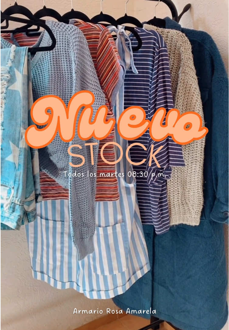 ✨ ¿Fan de la moda y las prendas únicas? Todos los MARTES a las 8:30 PM actualizamos stock en nuestras historias 🛍️🧡 🌸 Prendas exclusivas, oportunidades únicas 📲 Solo en @armariorosaamarela ⏰ ¡Activa la campanita y no te pierdas nada! 🖤 Lo que ves hoy, puede volar mañana... ¡No digas que no te avisamos! . #ropa #ropanuevayusada #armariorosaamarela #martesdeestilo #ropamujer 