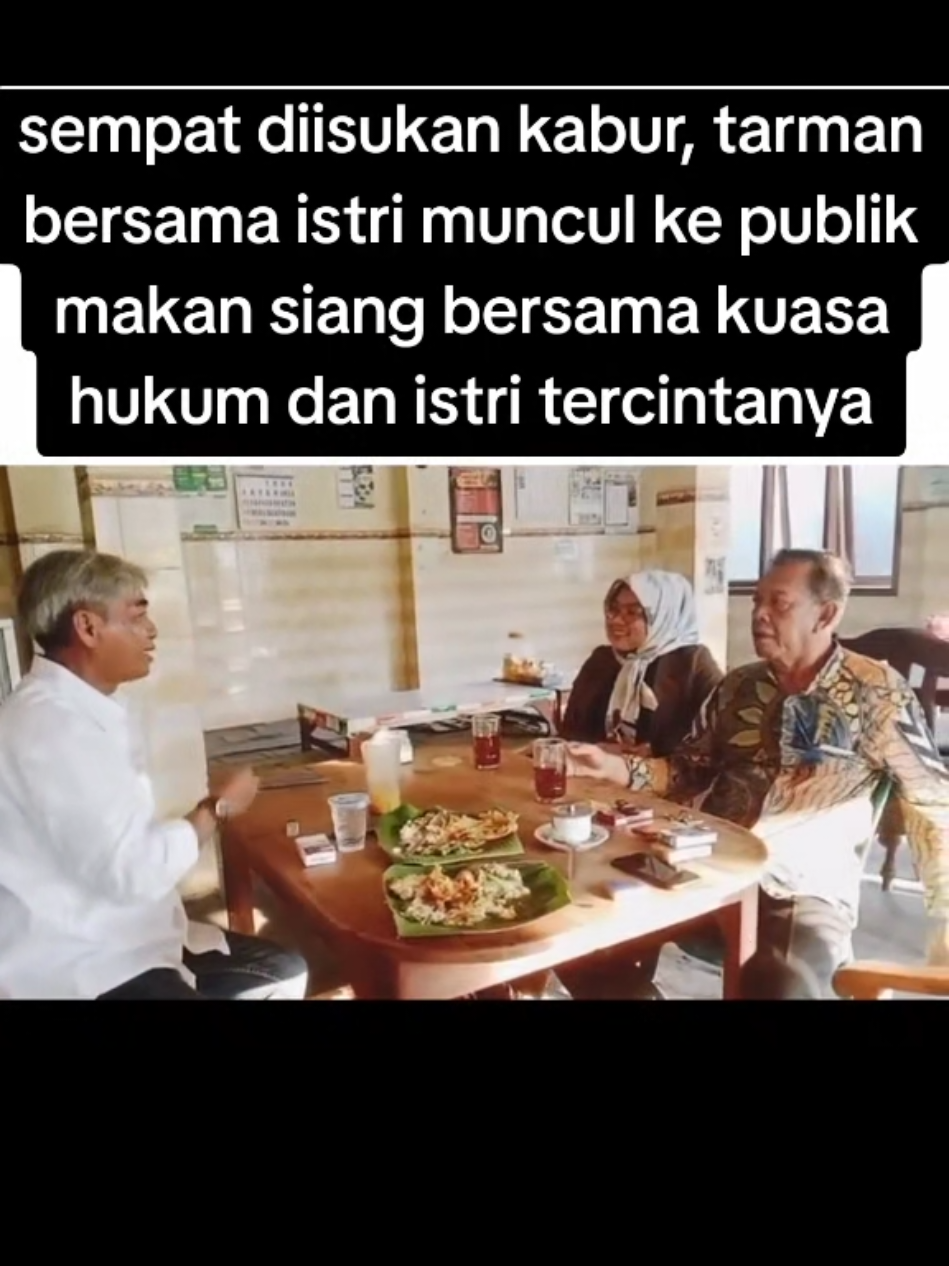 pak tarman 3M muncul ke publik bersama istri dan kuasa hukumnya #tarman  #pacitan24jam  #3m  #netizen 