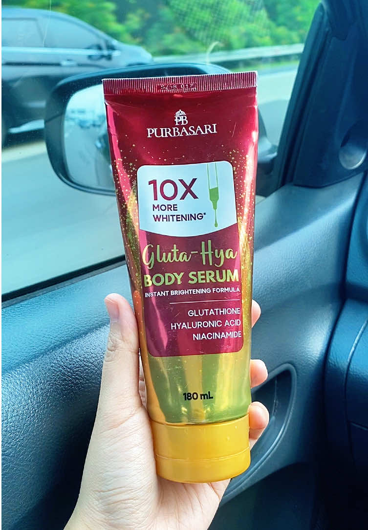 Gluta-Hya Body serum @Purbasari Indonesia #welovepurbasari #honestreviewpurbasari 