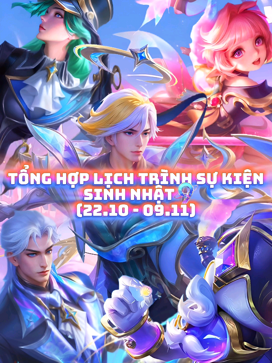 ✨Tổng Hợp Lịch Trình Sự Kiện Sinh Nhật 9 Tuổi Liên Quân✨