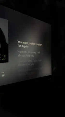However far away, I will always love you However long I stay, I will always love you Whatever words I say, I will always love you #lovesong #adele #дляасии 