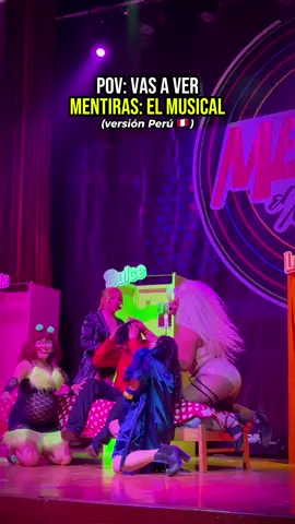 Anoche canté TODO en Mentiras, el Musical 🎤 Función única en el Teatro Peruano Chino… y wow. ¿Se viene algo con una lámpara por ahí? 🧞‍♂️👀 @Luminus Casa Cultural  #MentirasElMusical #TeatroLima #Musicales #JesúsMaría 