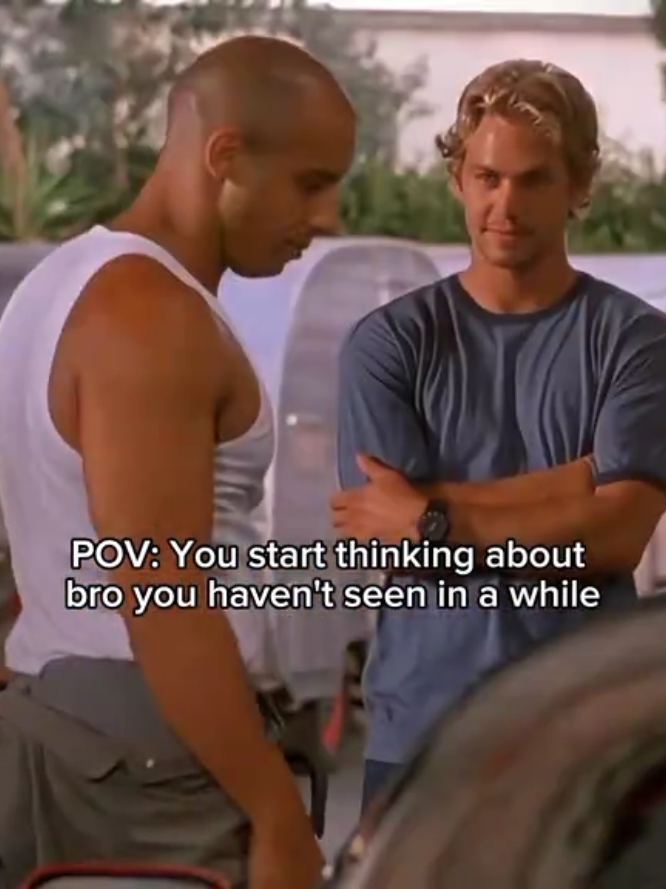 I really miss this duo...||#fastandfurious#paulwalker#meandbro#vindiesel#thefastandthefurious 