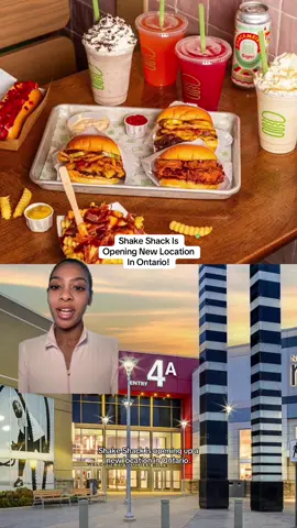 Shake Shack is taking over!📍🍔 #shakeshack #foodnews #freefood #vaughnmills #datenightcanada 