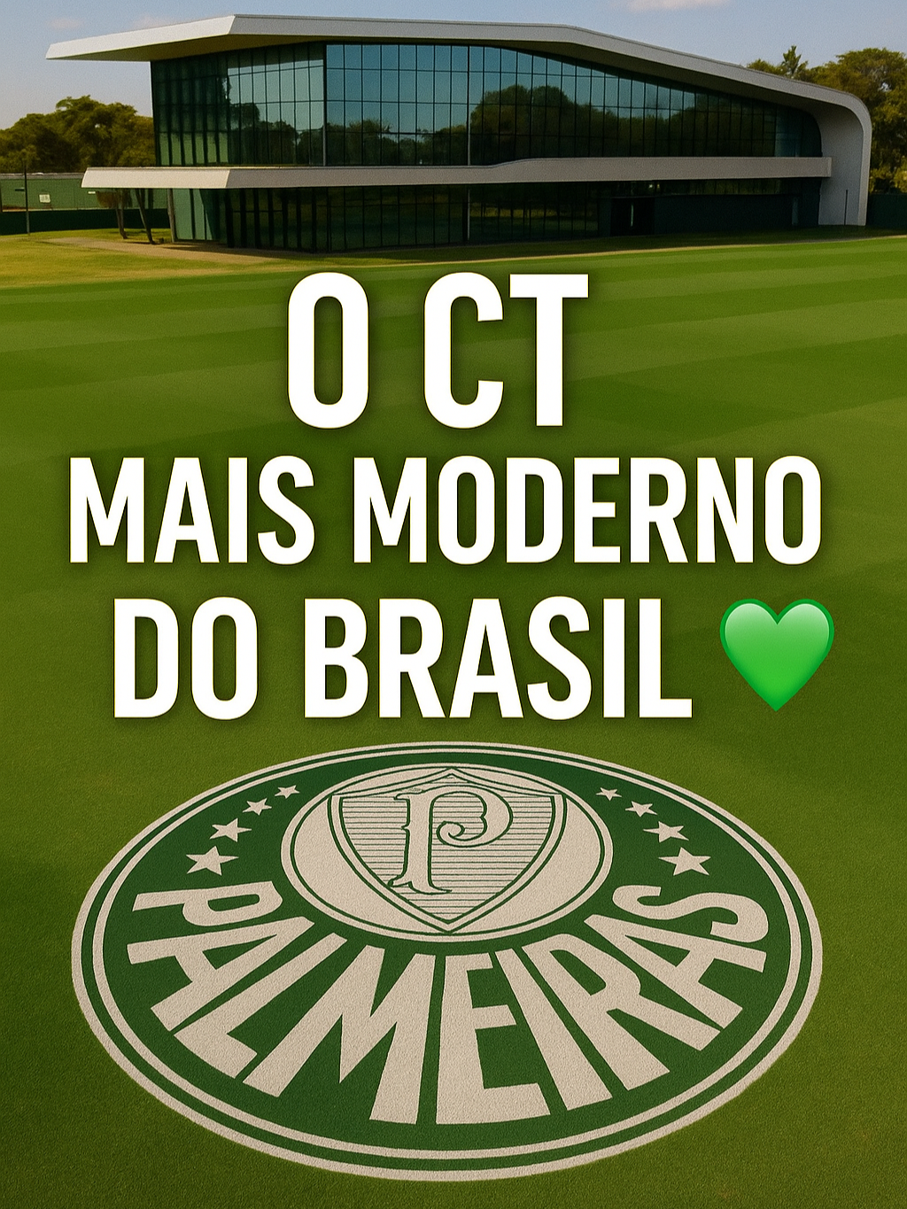 O Centro de Treinamento do Palmeiras, conhecido como Centro de Excelência, é uma das estruturas esportivas mais modernas da América Latina. Construído com tecnologia de ponta, ele oferece tudo o que um atleta precisa para atingir o máximo rendimento: campos de padrão internacional, academia de última geração, piscinas de recuperação e até laboratórios de performance. Um verdadeiro orgulho para o Verdão, símbolo de modernidade, planejamento e paixão pelo futebol! 💚⚽ #Palmeiras #CTdoPalmeiras #Futebol #Arquitetura #Curiosidades #Esporte #Brasil #CentroDeTreinamento