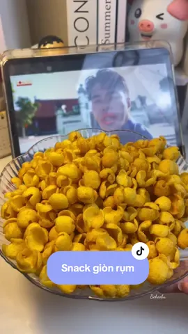 Snack giòn rụm 🤭#snack #bimbim#anvat#ancungtiktok #ngon 