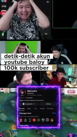 jadi ikut seneng liat baloy 100k subscribe😄#baloyskie #MLBB9TH #MLBB #r7 #cadera & yuka 