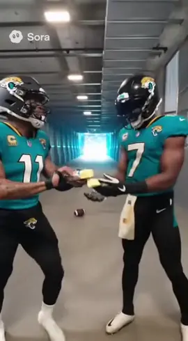 Not sure if we can put all the blame on Trev… 🧈  #trevorlawrence #jaguars #nfl #aicomedy #london
