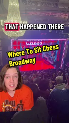 Where should you sit for Chess on Broadway #chessthemusical #aarontveit #leamichele #broadwaymusicals #broadwaymusical 