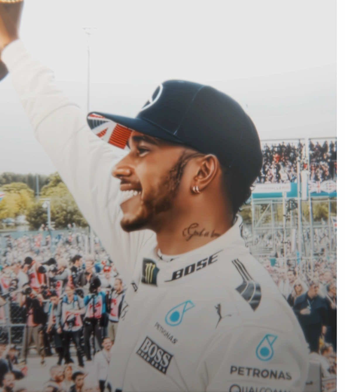 British baddie 🥵 | #4k #120fps #woooyie #lewishamilton #f1 