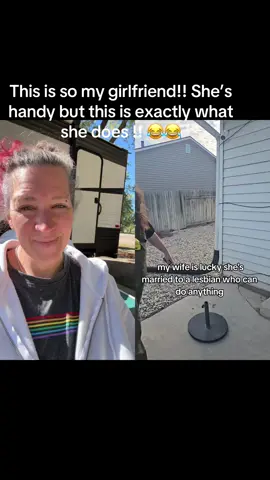 #duet with @Aria & Michelle #wlwcouple #handyman #womenpower #wlwcouple🌈 