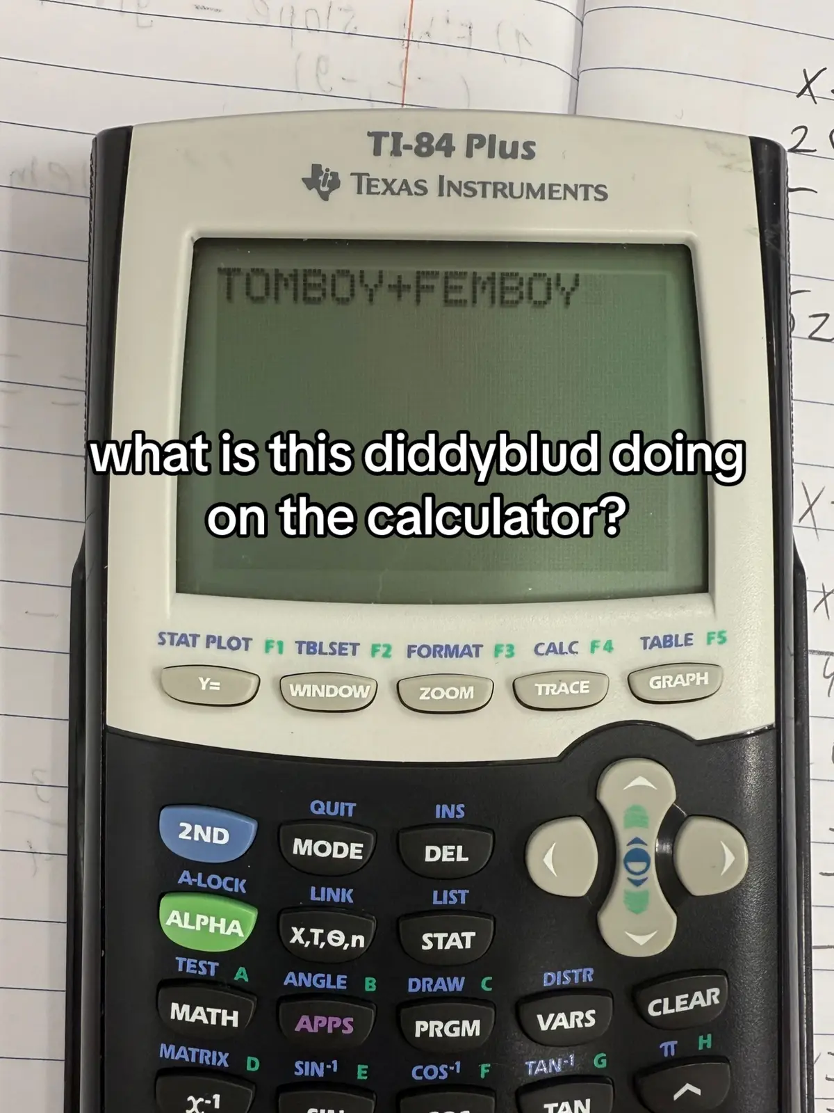 The math genius. Best song for the best mathematician. 1+1=11 ✌️#diddyblud #math #calculator #futa #tomboy