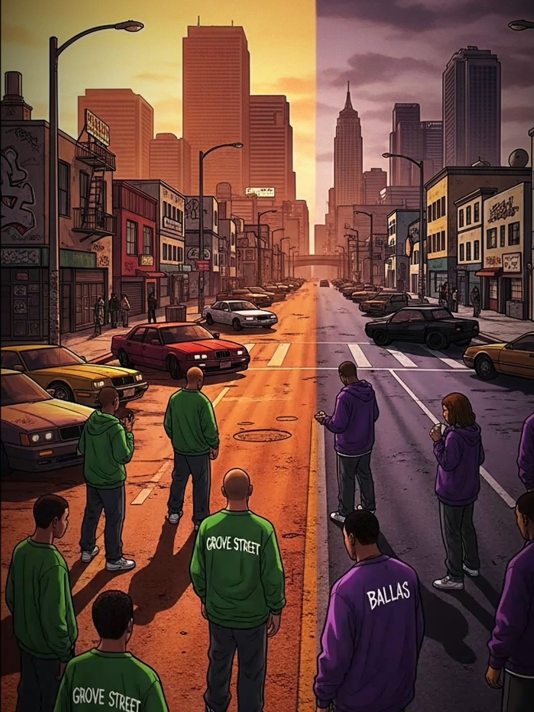 grover street vs ballas a historia antes do cj resolver tudo #historiasdeterror #historias #gta #gtasanandreas #lendas