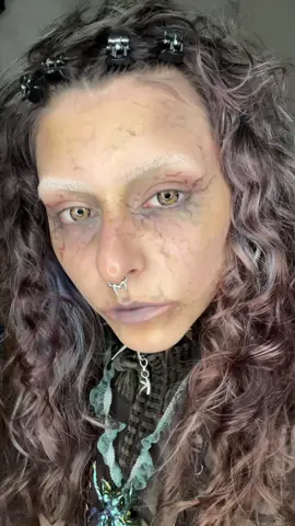 @Mislens Contact Lenses 3 pairs from fantasy✨ - (use my discount code “dak20” to get 20% off) -necklace with bug by me (vinted: daryakonikon) #fyp #foryoupage #contactlenses #spookumakeup #zombie 