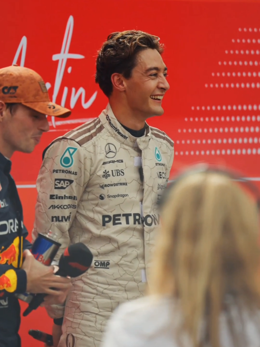 Not slowing down — full push 💅 #russtappen #3363 #georgerussell #maxverstappen #f1 