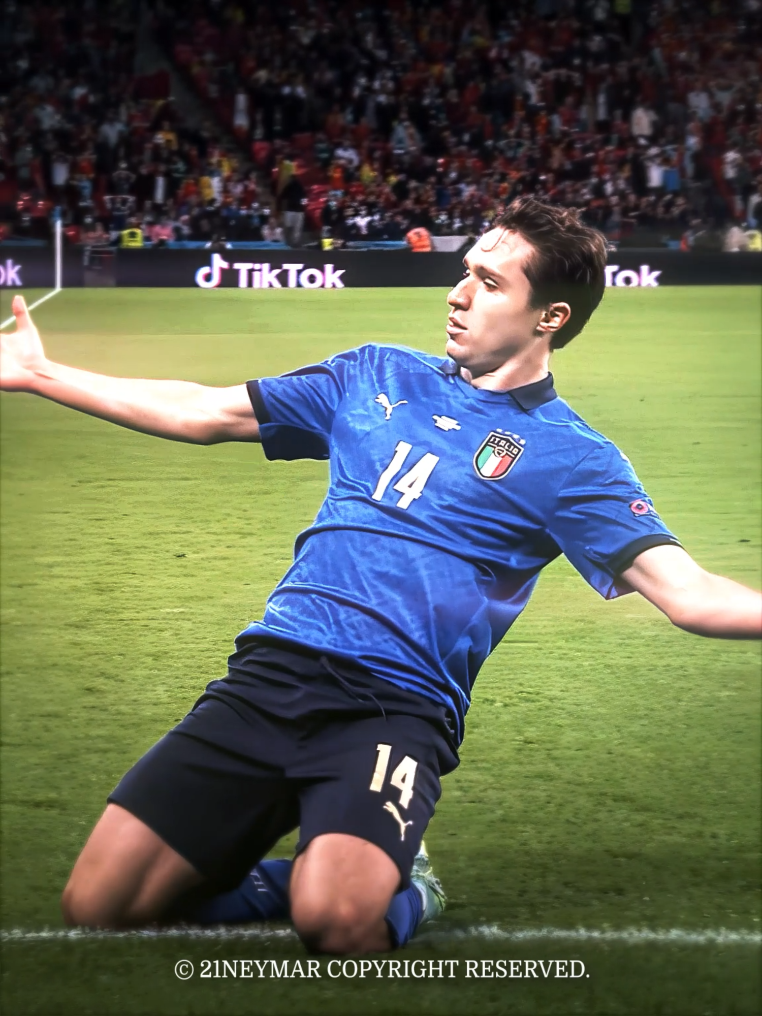 Liệu rằng phiên bản này của Chiesa sẽ trở lại trong World Cup 2026.. 🤔? #fyp #foryou