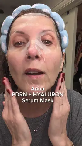 honestly, any day is a good day for a facial mask!! This one is so quick and hydrating! #PDRN #hyaluronicacid #sheetmask #serummask #anua @Anua Store US. 