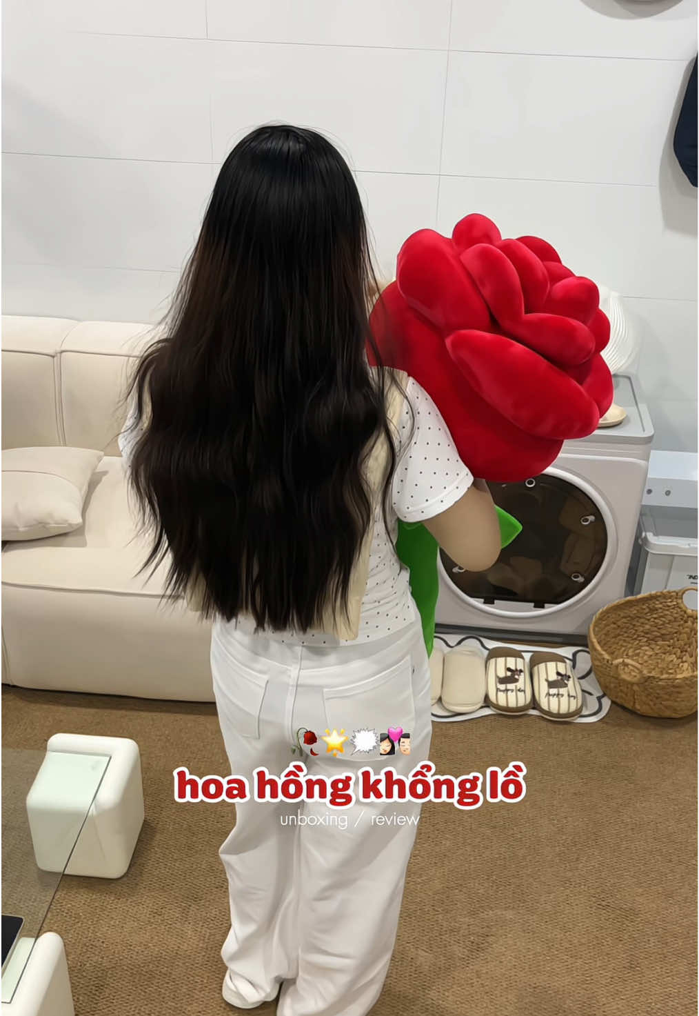 nhận được món quà này đúng vui lun á mấy bà 🌹🎁#quatangnguoiyeu #unboxing #cute #hoahonggaubong #muataitiktok 
