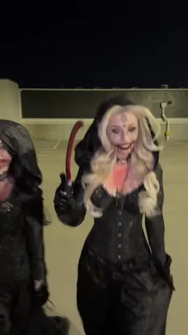 fake SFX makeup #beladimitrescu #halloweencostume #halloweenmakeup #dimitrescudaughters 