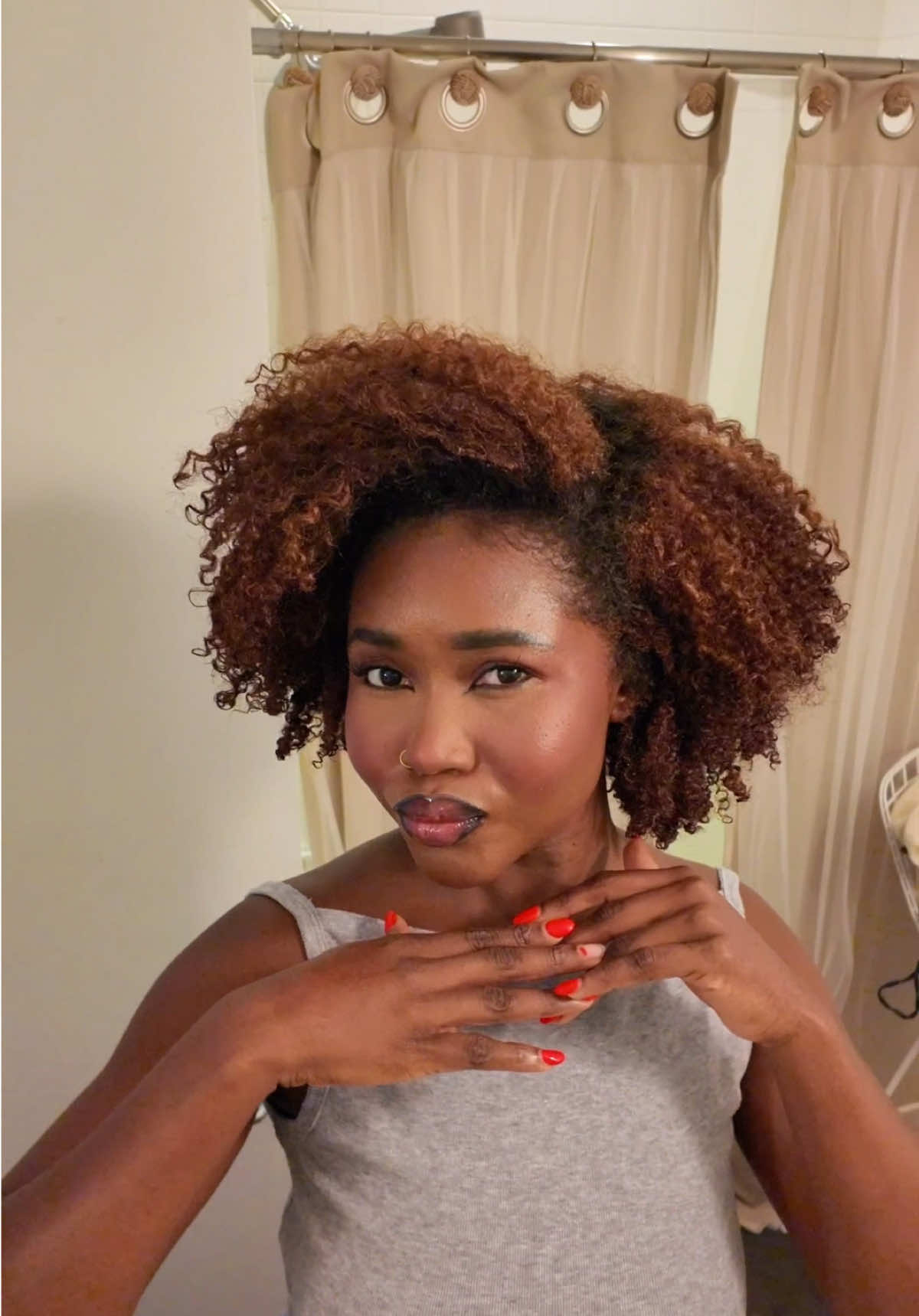 Nvm I never forgot 🥰 I used @CÉCRED shampoo and conditioner in the shower & @Fenty Hair home curl to style! 10/10🥰 #curlyhair #washngo 