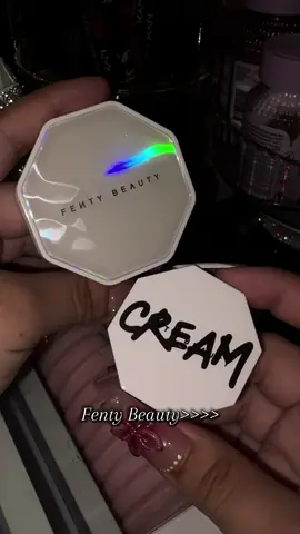 everything always EATS when using fenty beauty 😍  @Fenty Beauty  #fentybeauty #creamblush #highlighter #makeuptutorial #beauty 