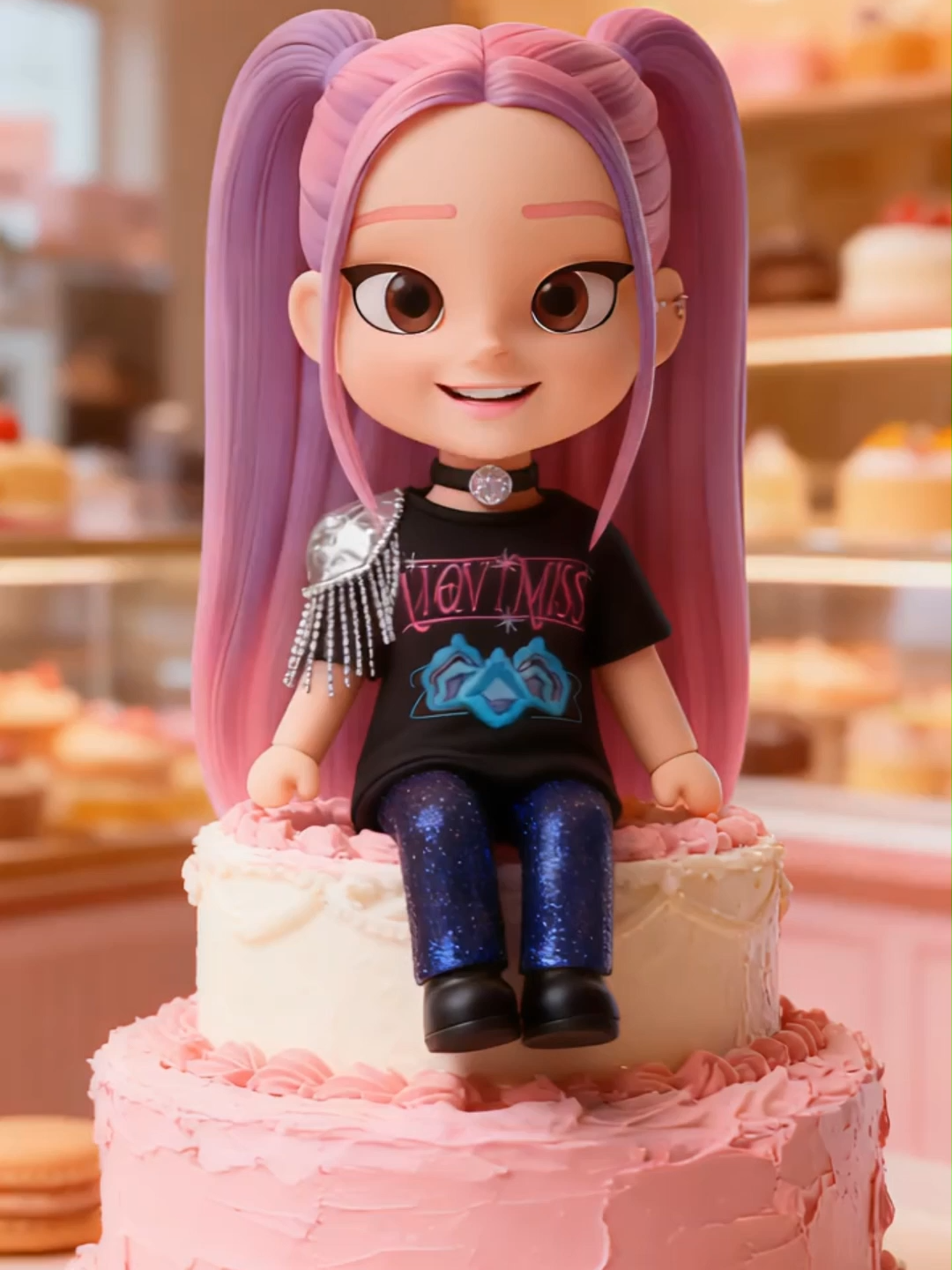 When Mira sing  Happy Birthday to You  #Dreamface #mira #kpopdemonhunters #kpopdemonhuntersmira #netflixkpopdemonhunters