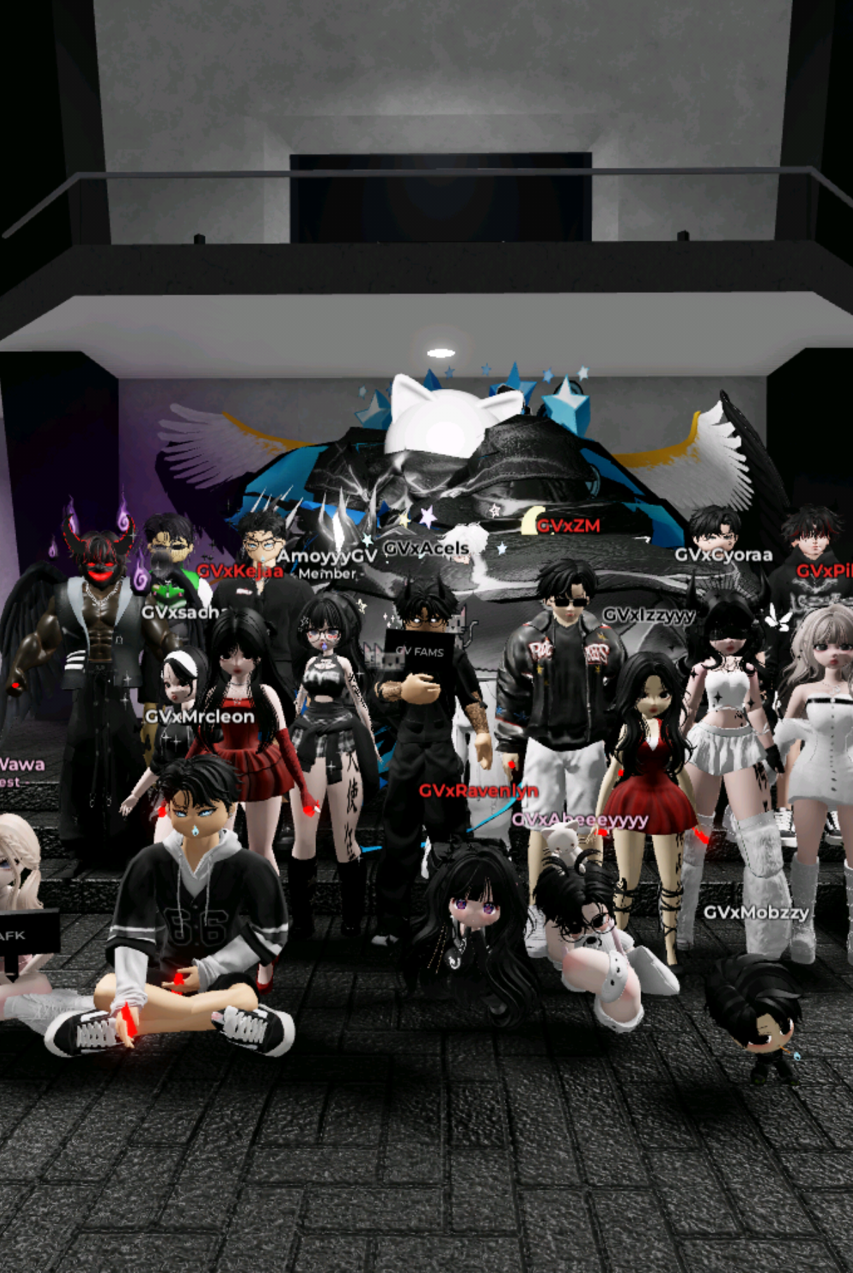 GV familia🔥 #roblox #robloxfyp #galauvibez #GV #fams 