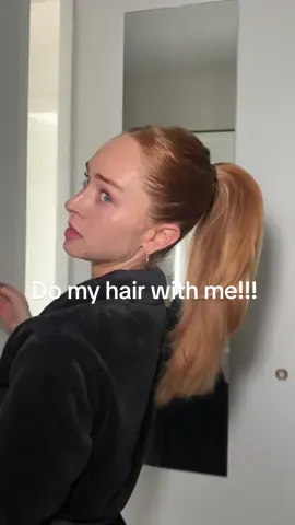 the perfect pony 😙🤌 #hairtok #hairstyle #ponytail 