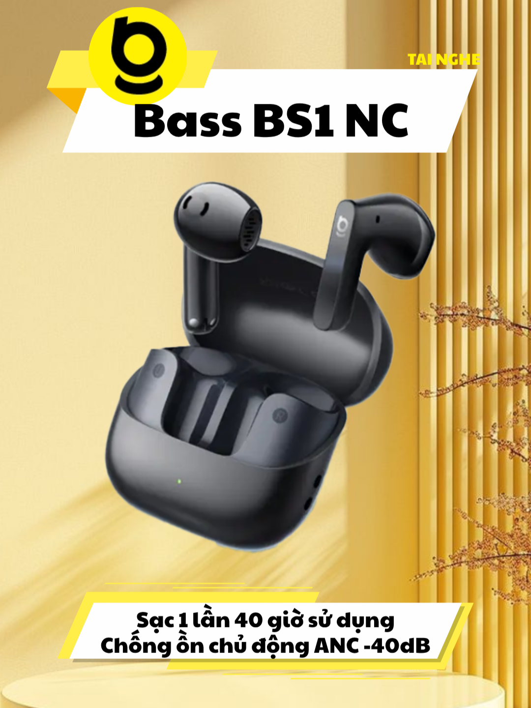 BASS BS1 NC#baseus #baseusvietnam #tainghe