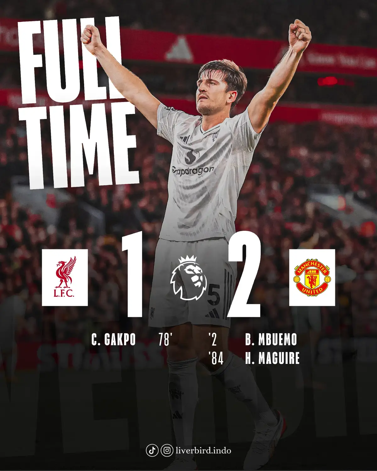 Ya Alloh 😭 #LFC #YNWA #PremierLeague #Fulltime 