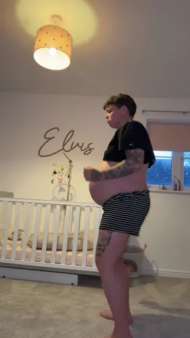 8 days until I give birth! #fyp 