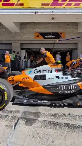 Our version of ‘jacked up’ 😏 #McLaren #F1 #USGP #googlegemini 