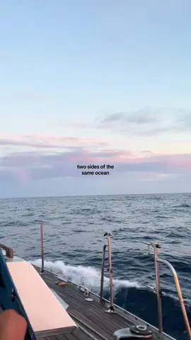wait for it… #ocean #sunset #sailing #boat #fyp 