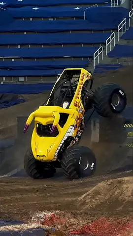 Exciting monster truck racing #monstertruck #monsterjam #crazy #skill #usaus 
