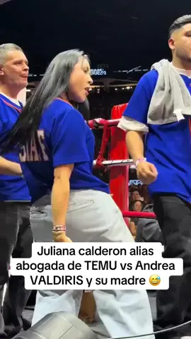 Juliana calderon alias abogada de TEMU vs Andrea VALDIRIS y su madre 😅 #tendencia #streamfighters #andreavaldiri #yinacalderonoficial #tiktokviral 