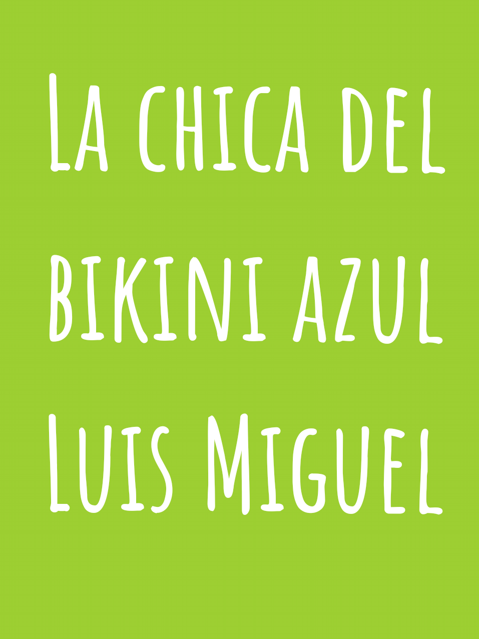 𝗟𝗮 𝗰𝗵𝗶𝗰𝗮 𝗱𝗲𝗹 𝗯𝗶𝗸𝗶𝗻𝗶 𝗮𝘇𝘂𝗹 #cancion #baladas #luismiguel #acapella #lachicadelbikiniazul