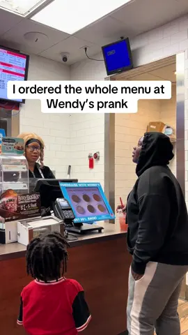 Ordered everything at Wendy’s #viral #fyp #viralvideo #contentcreator #wendys 