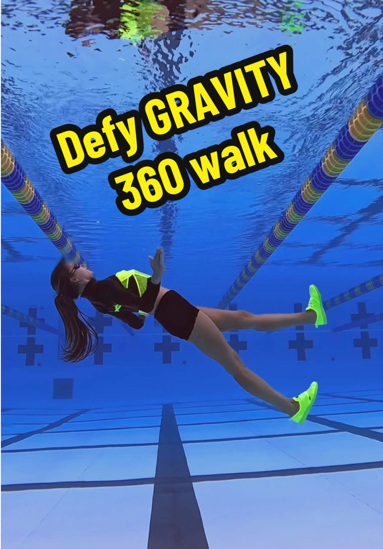 I defy gravity — I can walk a full 360° 💦😎