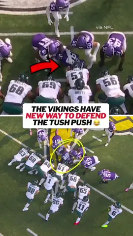 Brian Flores has some tricks up his sleeve for the Tush Push #vikings #eagles #nflfootball 