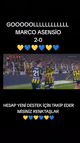 #fenerbahçe #şampiyon #marcoasensio #1907💛💙 #gfb 