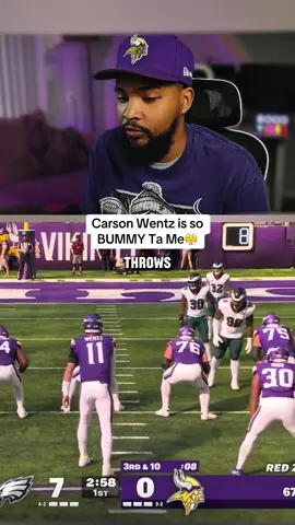 Carson Wentz Revenge Game vs Eagles😤 #nfl #eagles #vikings 