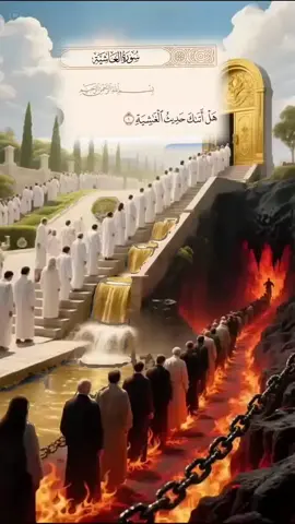 تفسير سورة الغاشيه  #تفسير_القران_الكريم #محمد_صلى_الله_عليه_وسلم🤍 #الجزائر #العراق #السعودية 