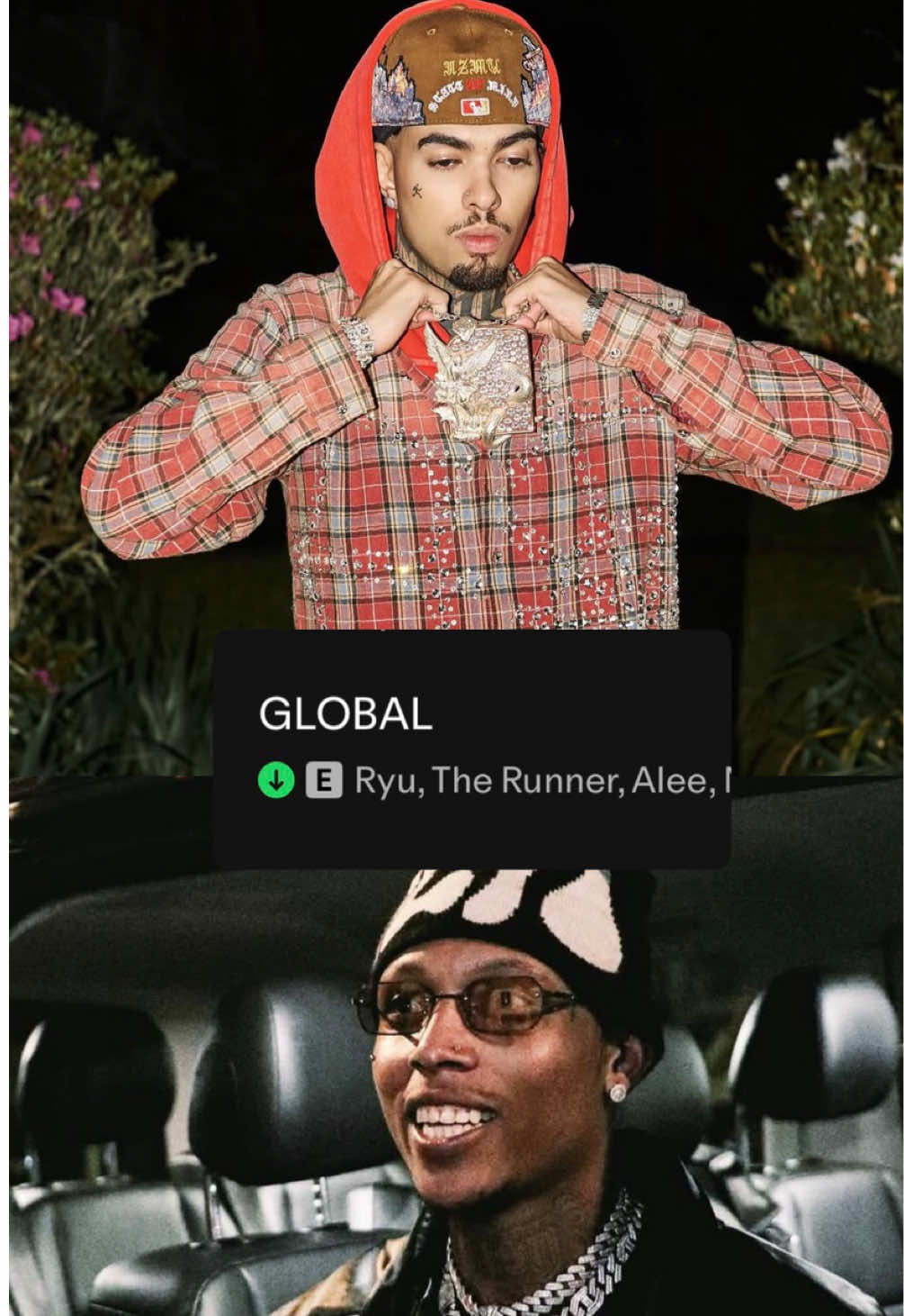 Precisamos falar sobre o primeiro feat dos 2 (Ryu, The Runner ft. Alee) em Global #trap #trapbr #trapbrasil #alee #ryu 